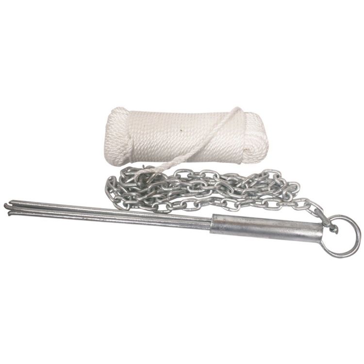 Waterline Boat Reef Anchor Kit with 2m Chain 50m Rope