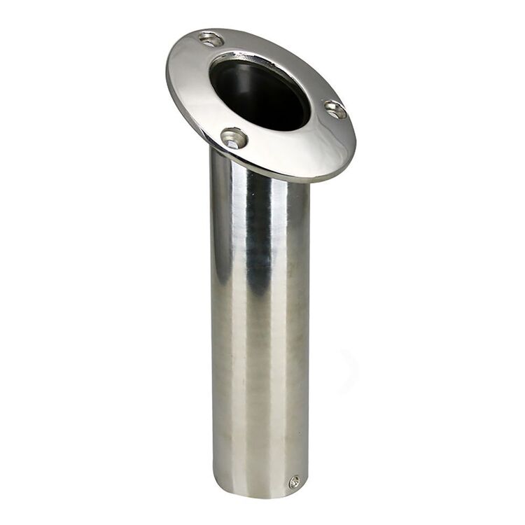 Waterline Stainless Steel Angled Head Boat Rod Holder