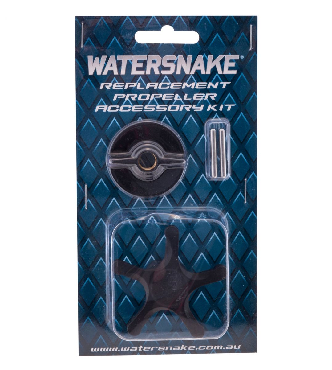 Watersnake Replacement Prop Nut, Pin and Key Kit Set - 55132