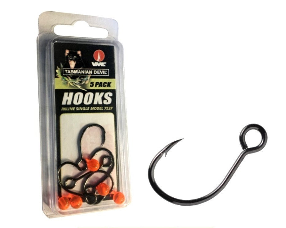 Tasmanian Devil Tassie Inline Single Hook