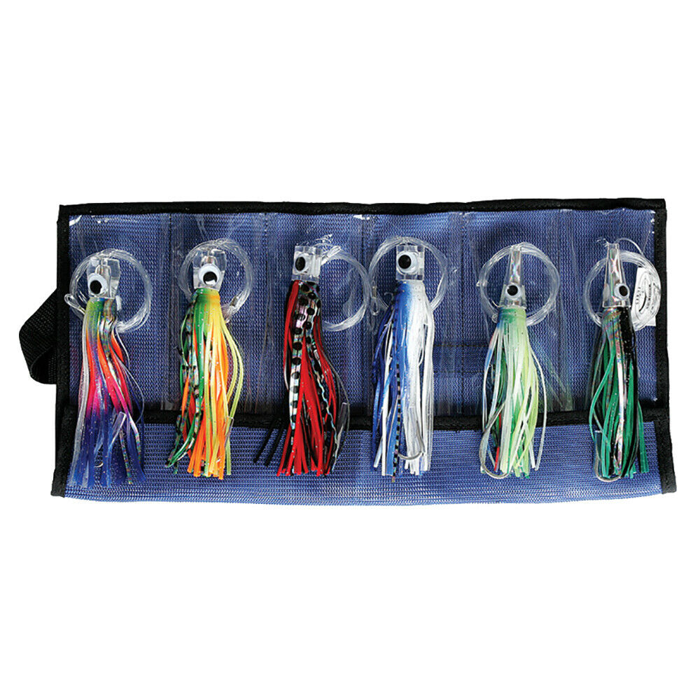 Williamson GFK6 Gamefish Rigged Skirted Lure Bulk Value - 6 Pack