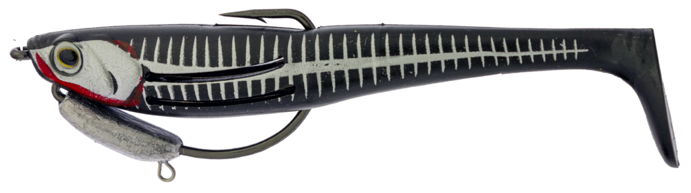 Zerek Flat Shad PRO 3.5 Inch Weedless Rigged Soft Plastic Lure