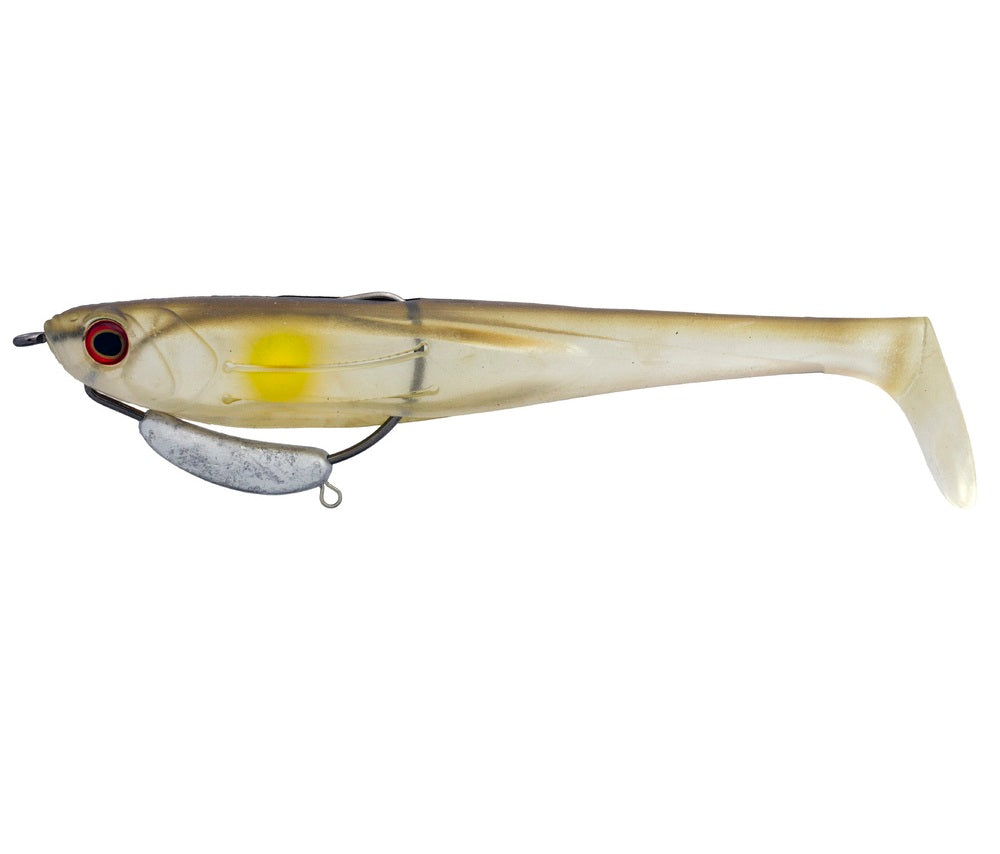 Zerek Flat Shad PRO 3.5 Inch Weedless Rigged Soft Plastic Lure