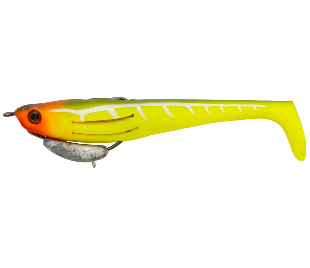 Zerek Flat Shad PRO 3.5 Inch Weedless Rigged Soft Plastic Lure