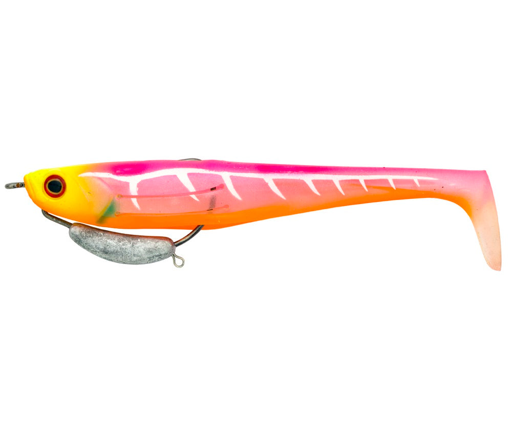 Zerek Flat Shad PRO 3.5 Inch Weedless Rigged Soft Plastic Lure