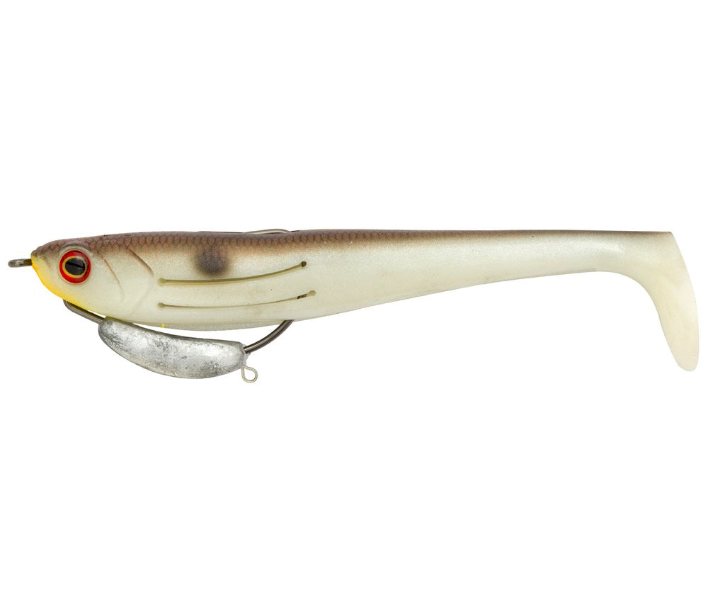Zerek Flat Shad PRO 3.5 Inch Weedless Rigged Soft Plastic Lure