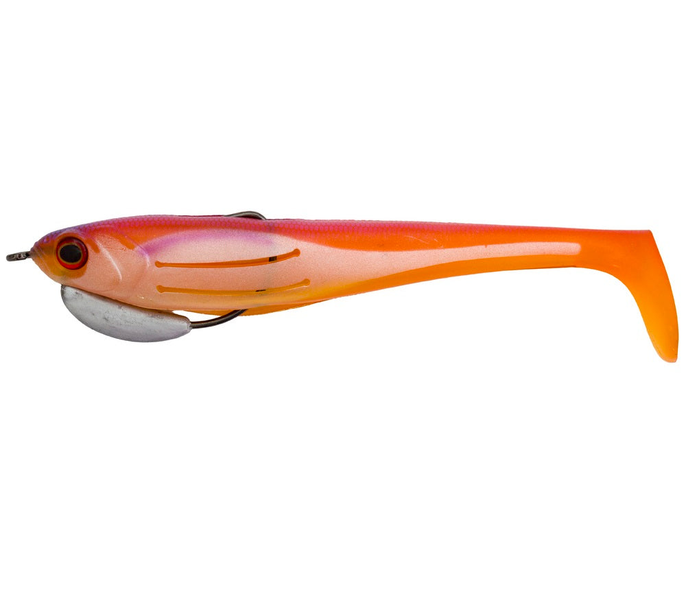 Zerek Flat Shad PRO 9 Inch Weedless Rigged Soft Plastic Lure