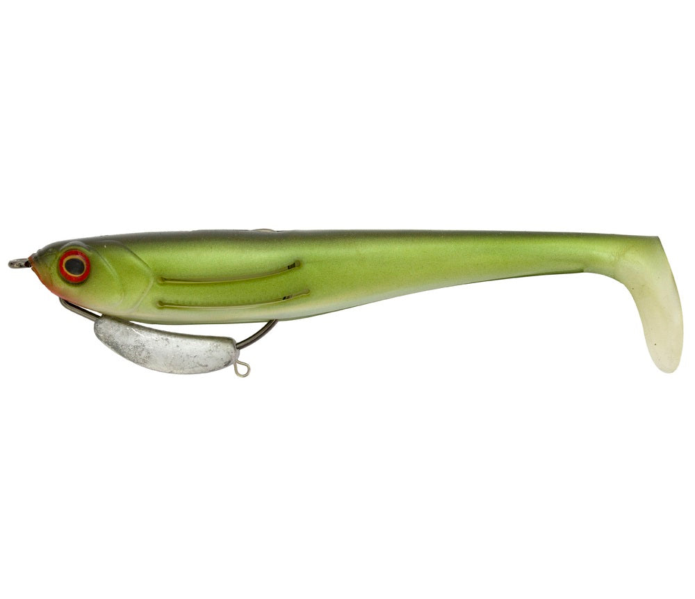Zerek Flat Shad PRO 3.5 Inch Weedless Rigged Soft Plastic Lure