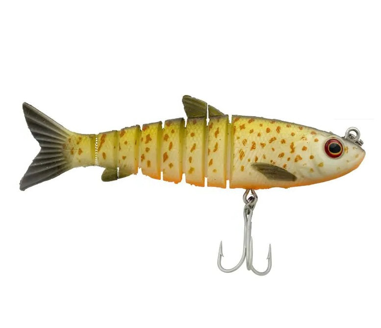 Zerek Live Mullet 4.5 Inch Jointed Soft Plastic Fishing Lure