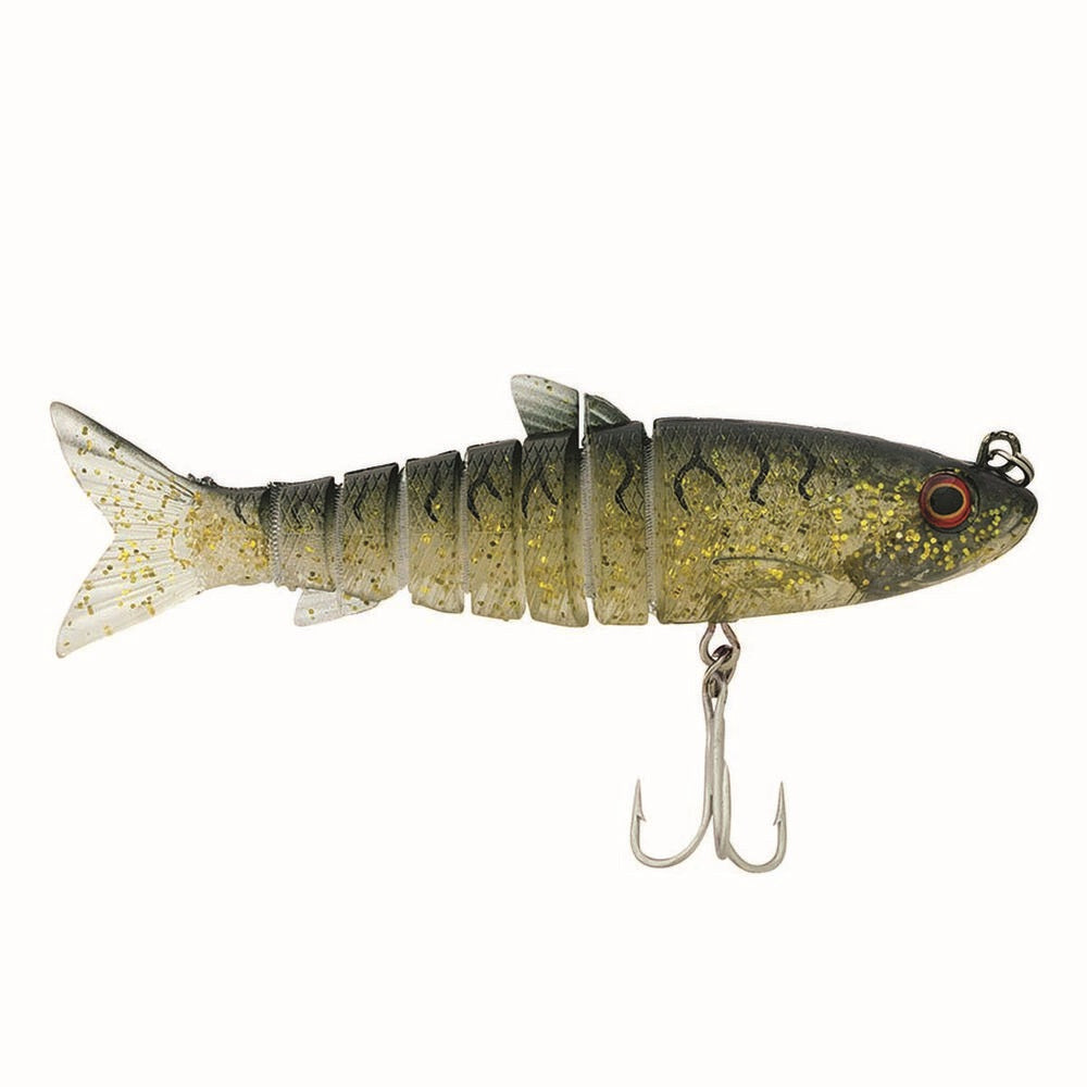 Zerek Live Mullet 4.5 Inch Jointed Soft Plastic Fishing Lure