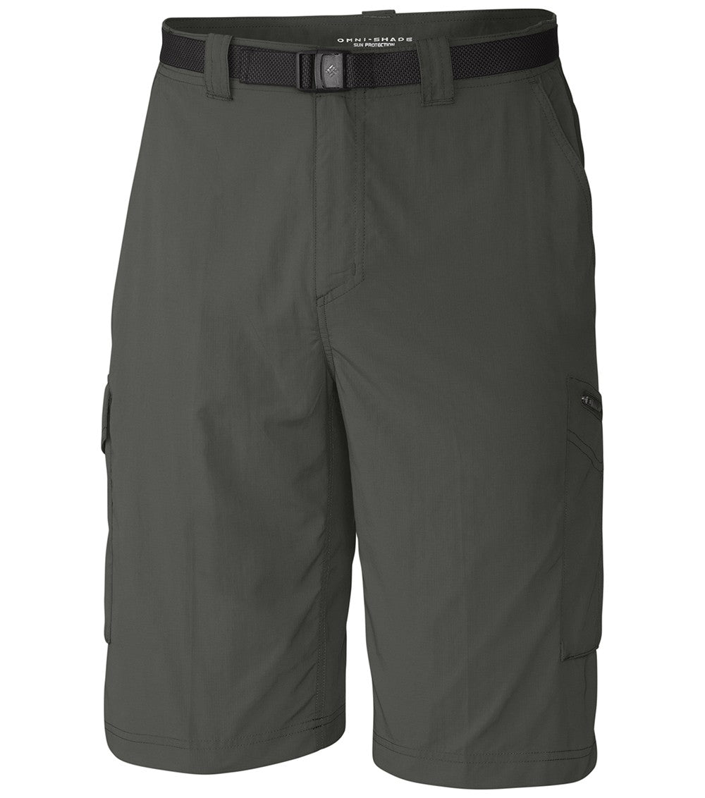Columbia Silver Ridge Mens Cargo Shorts Gravel