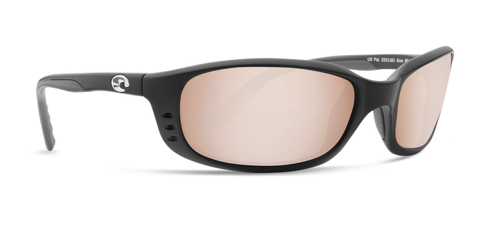 Costa Del Mar Brine Black Frame Polarised Sunglasses