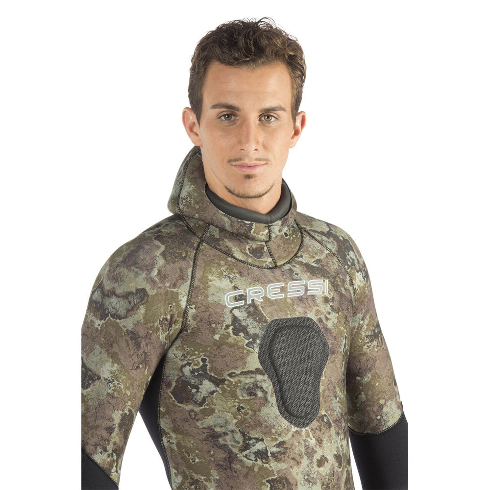 Cressi Tecnica Two Piece 3.5mm Mens Open Cell Spearfishing Freediving Wetsuit