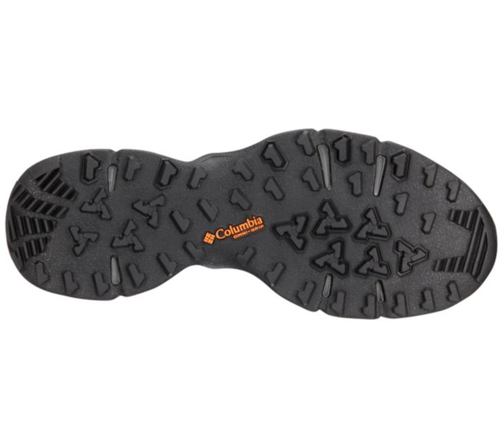 Columbia Ventrailia II Outdry Mens Hiking Shoe Titanium Grey Steel Heatwave