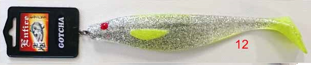 Entice Gotcha Shad Junior Soft Plastic Fishing Lure