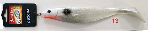 Entice Gotcha Shad Junior Soft Plastic Fishing Lure