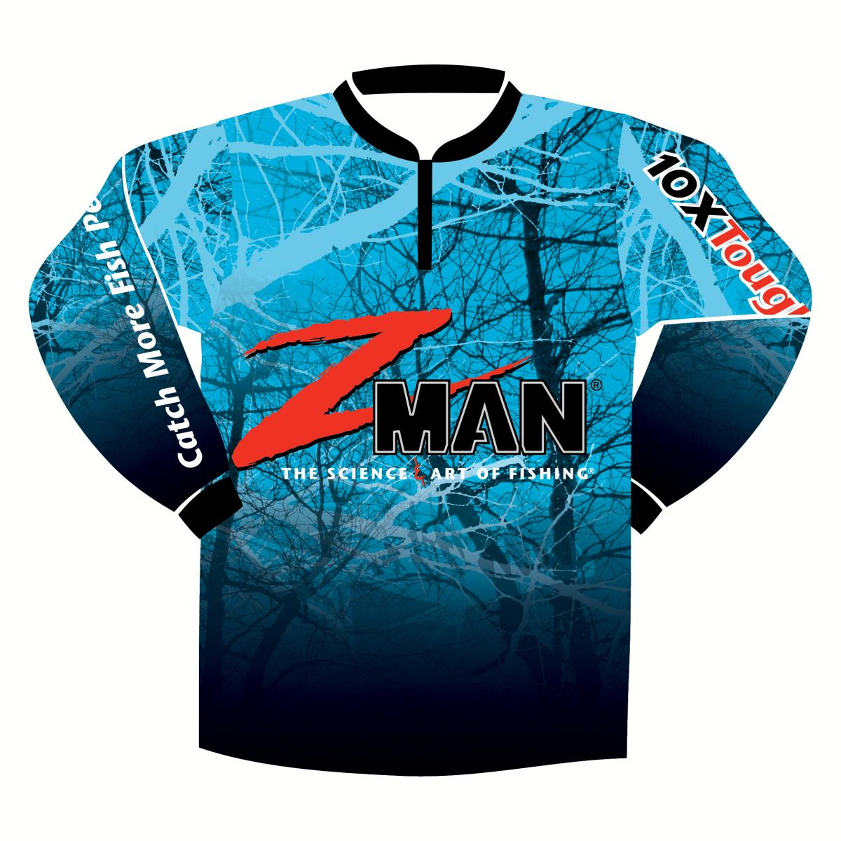 Zman Tournament Long Sleeve Adult Fishing Shirt