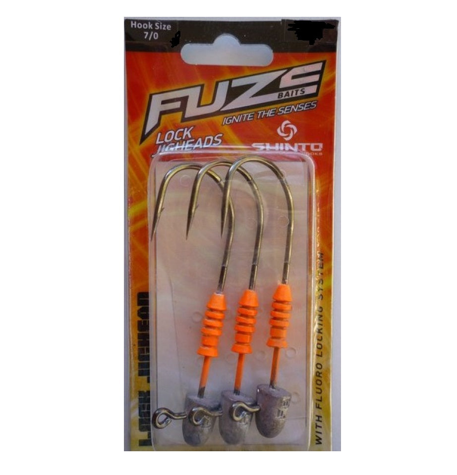 Fuze Lock 7/0 Jigheads