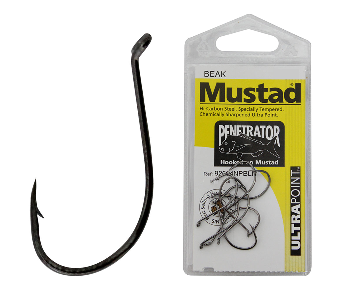 Mustad Penetrator Beak Ultra Point Hook 92604NPBLN