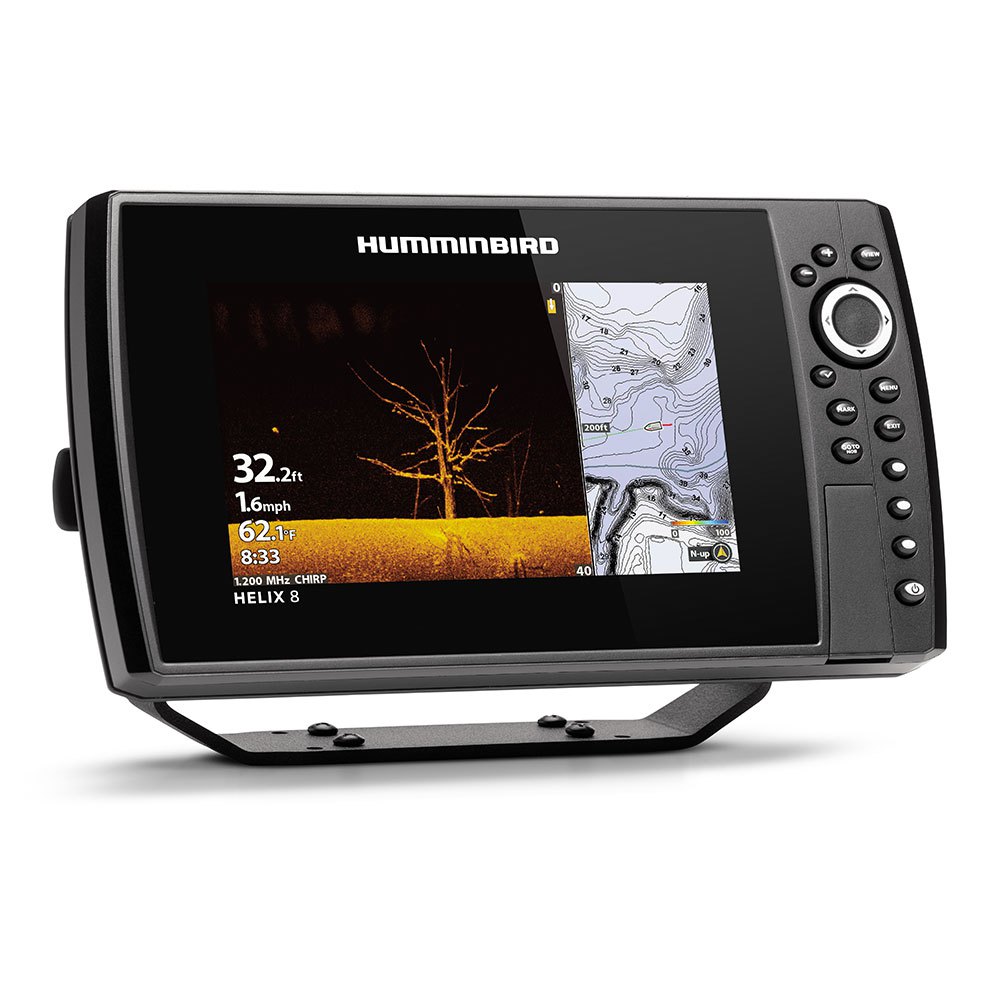 Humminbird Helix 8 Gen 3 G3N Chirp MDI+ GPS Chartplotter Sonar Sounder Fishfinder Unit - 104570