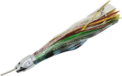 iCatch Super Jet Exciter Rigged Metal Head Skirted Trolling Lure
