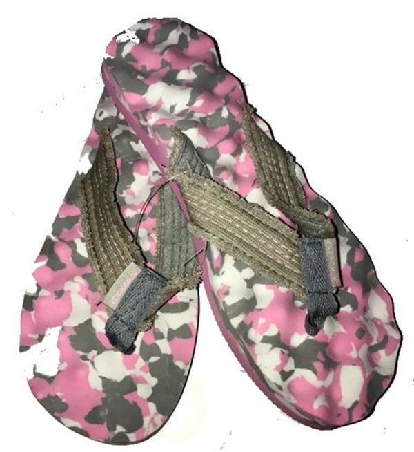 Kokoda Knobby Thongs Camo Pink