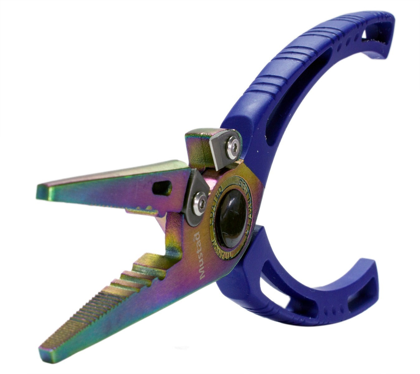 Mustad 7.5 Inch Pliers with Molded Rubber Sheath