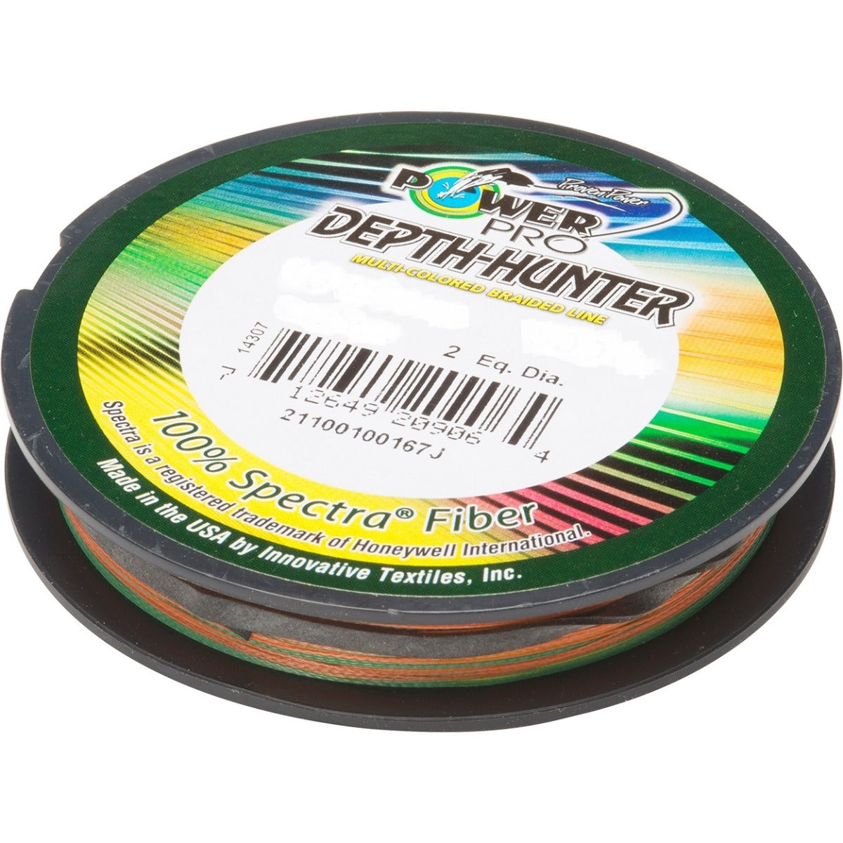 Power Pro Depth Hunter 1500yds Multicolour Braided Fishing Line