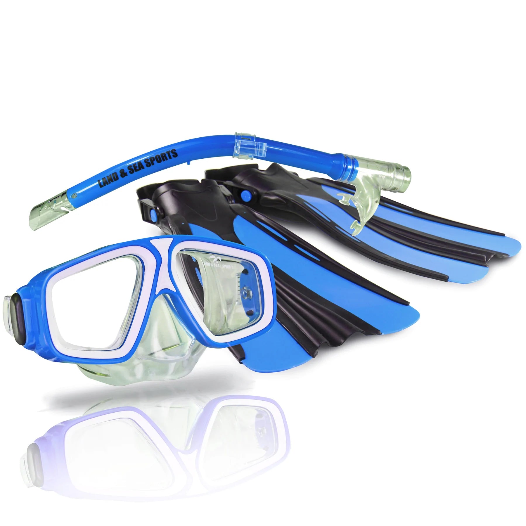 Land and Sea Complete Mask Snorkel Fin Set Platypus