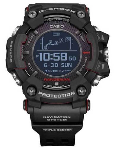 CASIO G-SHOCK 2018 Rangeman Black GPS Watch - GPR-B1000-1DR