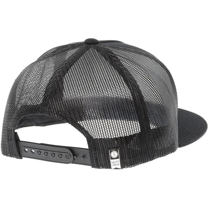 Salty Crew Bruce Trucker Cap Hat Black