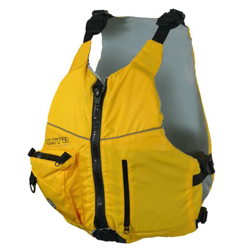 Ultra Rewa Womens Kayak PFD Life Jacket Vest Gold L50
