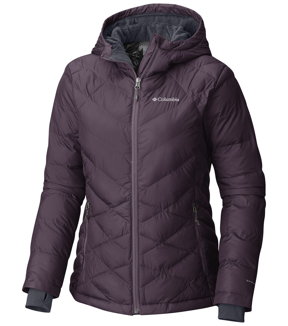 Columbia Heavenly Insulated Womens Hooded Jacket Dusty Purple