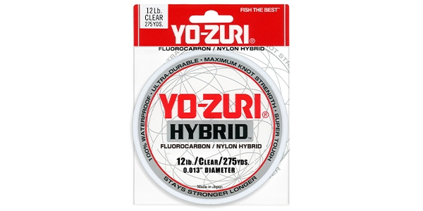 Yo-Zuri Hybrid Clear Fishing Line 275yd