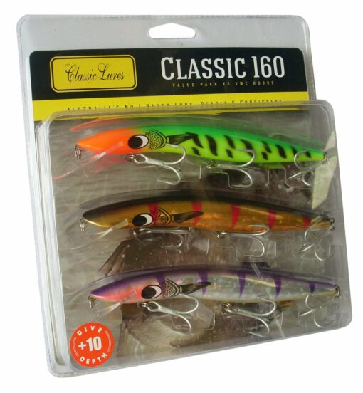 Classic Barra 160 +10 Plus 10 Hard Body Lure Value Pack