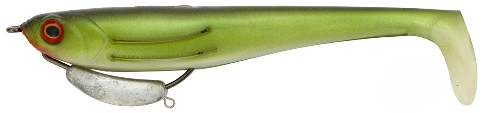Zerek Flat Shad Pro 4.5 Inch Weedless Rigged Soft Plastic Lure