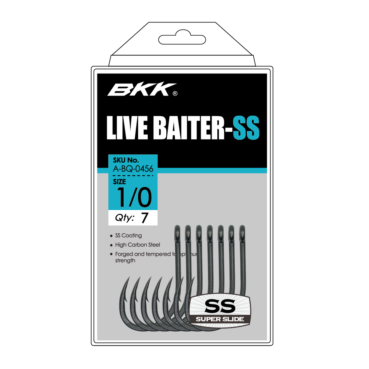 BKK Live Baiter SS Hook Value Pack