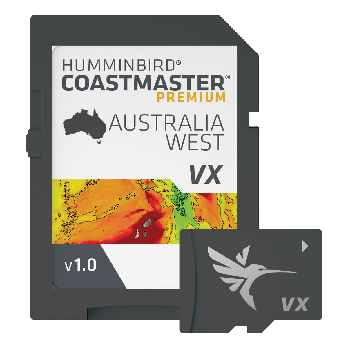Humminbird Coastmaster Premium Charts Nav Card West Australia