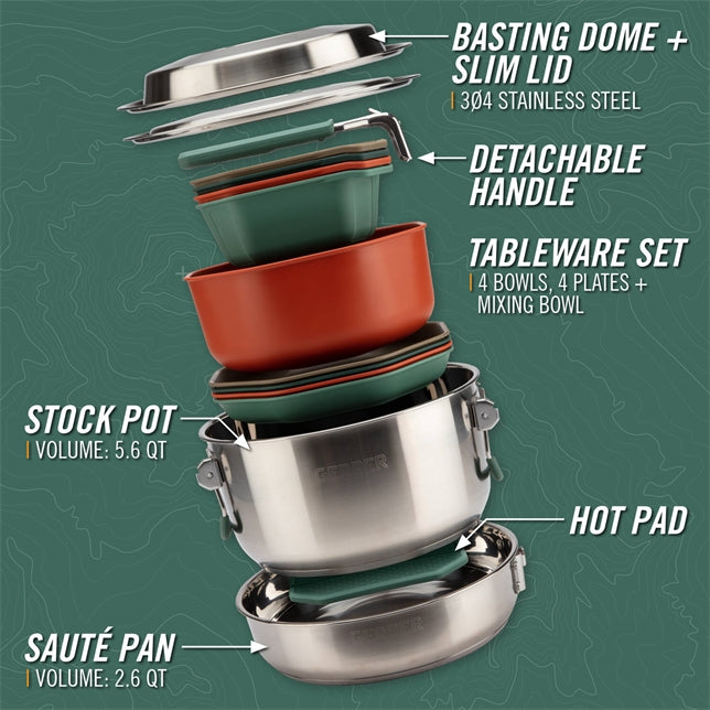 Gerber Compleat Outdoor Cook Set