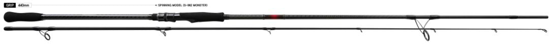 NS Black Hole Dark Horse II Spin Rod