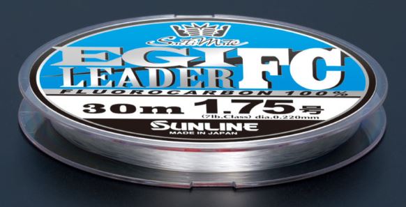 Sunline Egi FC Hard Fluorocarbon Leader 30m