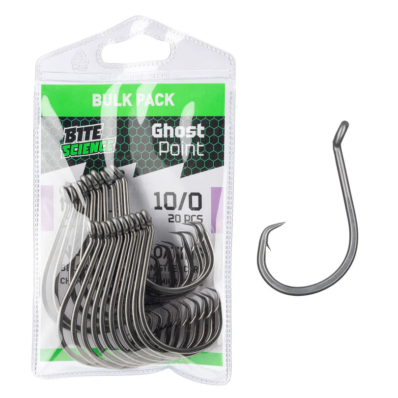 Bite Science Ghostpoint Octopus Circle Hook Bulk Value Pack