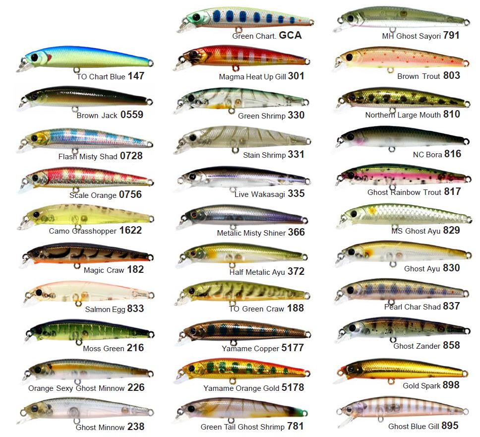Lucky Craft Flash Minnow Hard Body Lure 65TR
