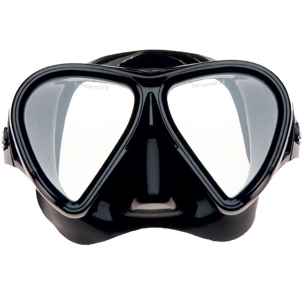 Mirage Stealth Mask Snorkel Set Black