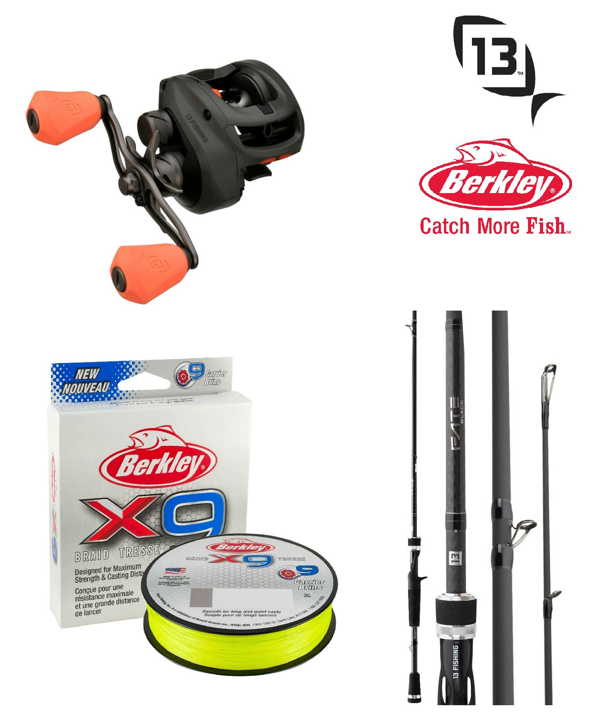 13 Fishing Concept Z Slide Premium Baitcaster Pack - Davo's Tackle Online 13 Fishing Concept Z Slide Premium Baitcaster Pack - Davo's Tackle Online