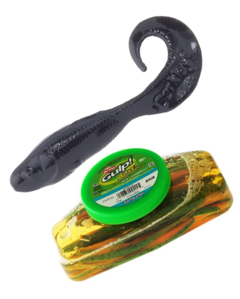 Berkley Gulp Alive Bulk Tub Minnow Grub Soft Plastic Lure 3in