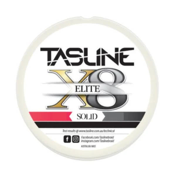 Tasline Elite White 150M Braided Fishing Line