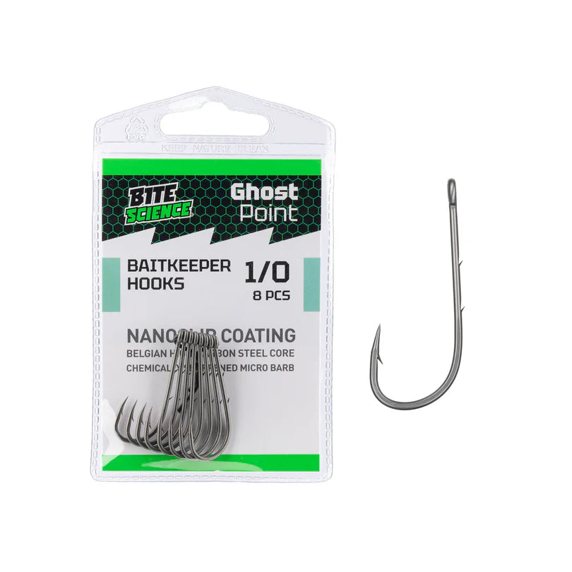 Bite Science Ghostpoint Baitkeeper Hook Value Pack