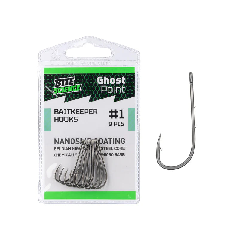 Bite Science Ghostpoint Baitkeeper Hook Value Pack