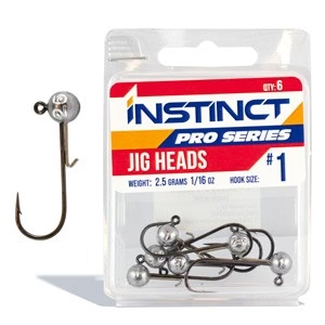 Instinct Pro Wire Keeper Round Jighead Value Pack